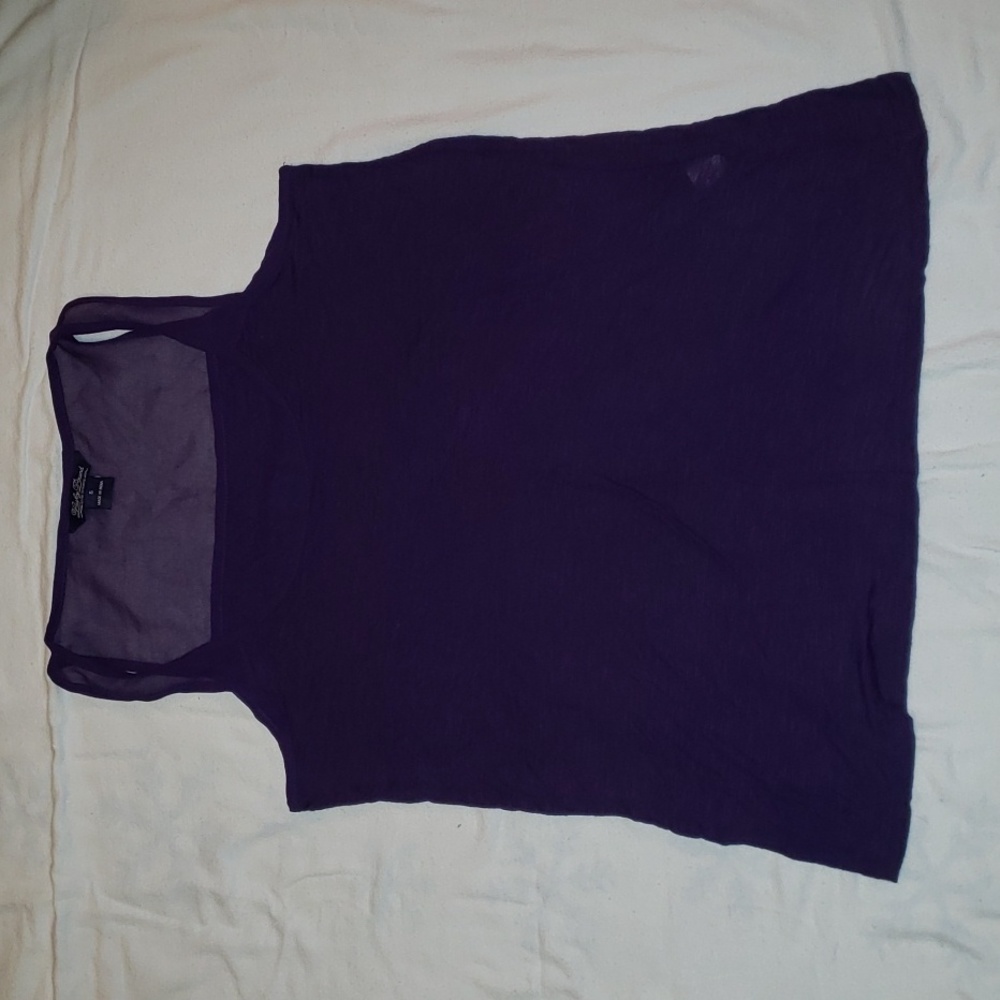 ASO Elena Gilbert Lucky Brand Mesh Strap Tank Top size S